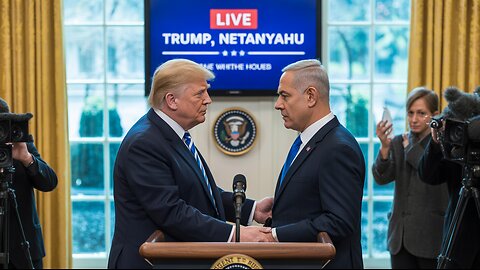 LIVE l Trump, Netanyahu press conference at White House