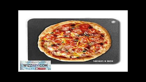 VEVOR Pizza Steel 14" x 14" x 1/4" Pizza Steel Plate Review