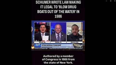 Wholy mackerel. Dis true? 'CNN: Would you care to comment on Chuck Schumer’s bill?'