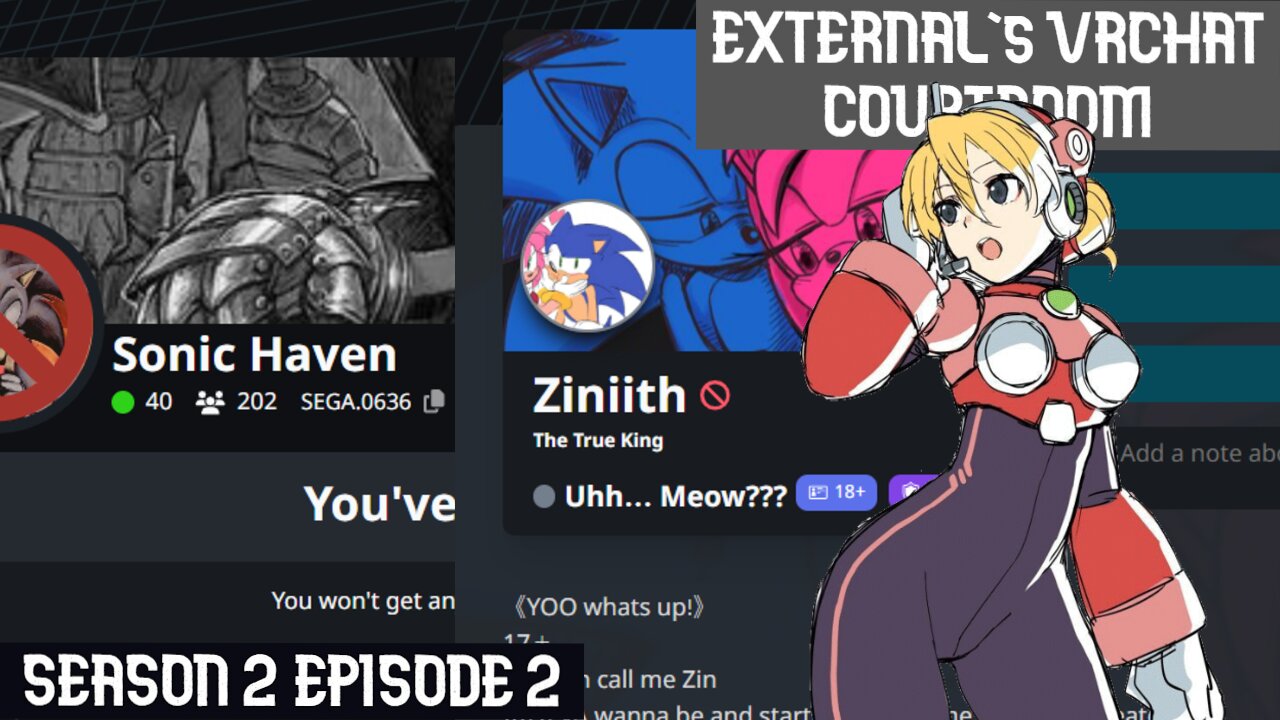 Zenith and Sonic Haven are both trouble. (External's VRChat Courtroom S2 EP2)