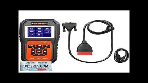 VEVOR BMW OBD2 Scanner Diagnostic Tool For BMW/Mini/Rolls-Royce Full System Diagnostic Review