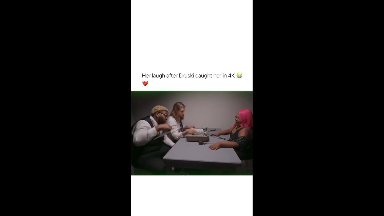 Her laugh after Druski caught her in 4K ðŸ˜ðŸ’”