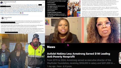 ( -1006 ) Arrest of Civil Rights Atty Nekima Levy Armstrong, William Kelly & Chauntyll Allen, But a Smug, Gloating Don Lemon's Charges Blocked (Plus Newsom Shamed by Dems For Criticizing America in Davos)