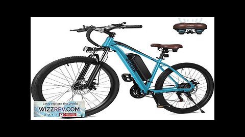 Apex Electric Bike for Adults 27.5" Electric Mountain Bike with 21-Speed Peak Review