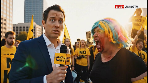 POV: You Try Watching The NO KINGS Protests But Noticing is Antiseptic