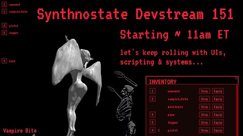 Synthnostate Devstream 151