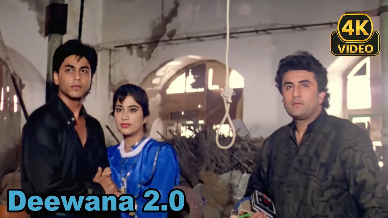 Deewana 2.0... But it's Aryan Khan, Ranbir Kapoor and Janhvi Kapoor