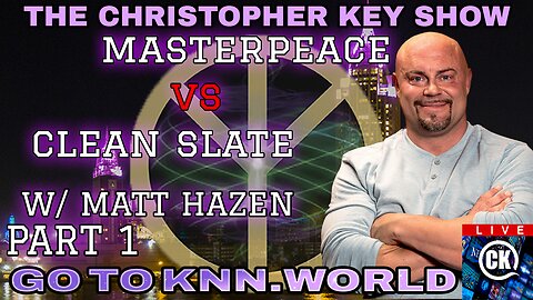 🚨 PART ONE: Matt Hazen Exposes Truth: MasterPeace’s Detox Revolution with Christopher Key