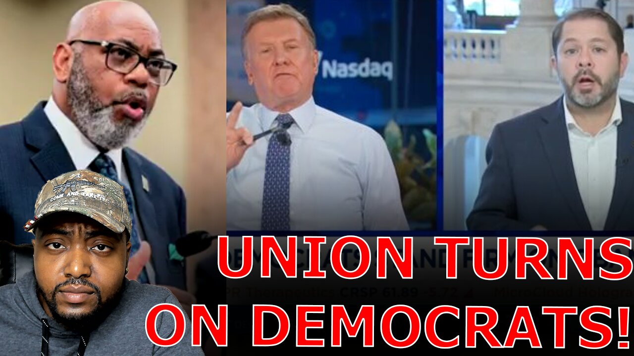 CNBC Host SHUTSDOWN Interview With Delusional Democrat As Union DEMANDS They FOLD To Republicans!