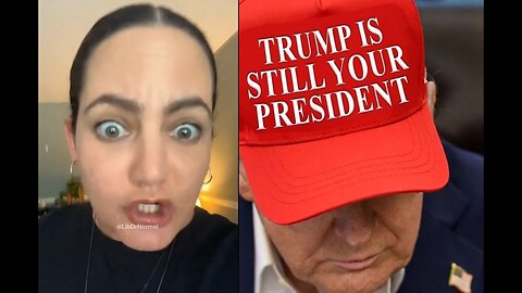 Woman With Extremely Large Forehead Goes On A Tirade Against MAGA