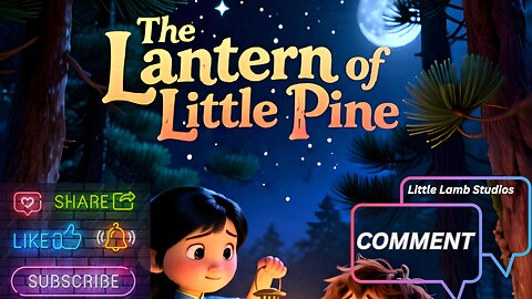 ✨ The Lantern of Little Pine | Kids Story of Hope and God’s Light | Little Lamb Studios