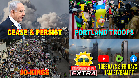 Israel Violates Ceasefire AGAIN | Judge Okays Portland Troops | ‘No Kings’ Protests | Mornin' EXTRA