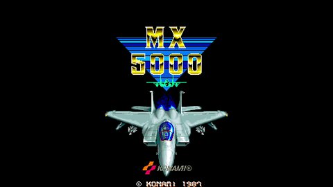 MX 5000 Arcade Game, Konami 1987, Longplay