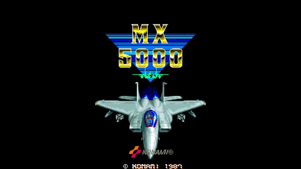 MX 5000 Arcade Game, Konami 1987, Longplay