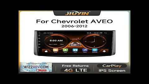 JIUYIN Android13 For Chevrolet AVEO T250 2006 2012 car radio 2 Review