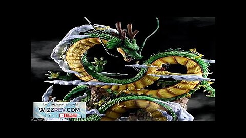 Action Figure Dragon Ball Z Shenron Goku Anime Figures Kids Toys GK Review