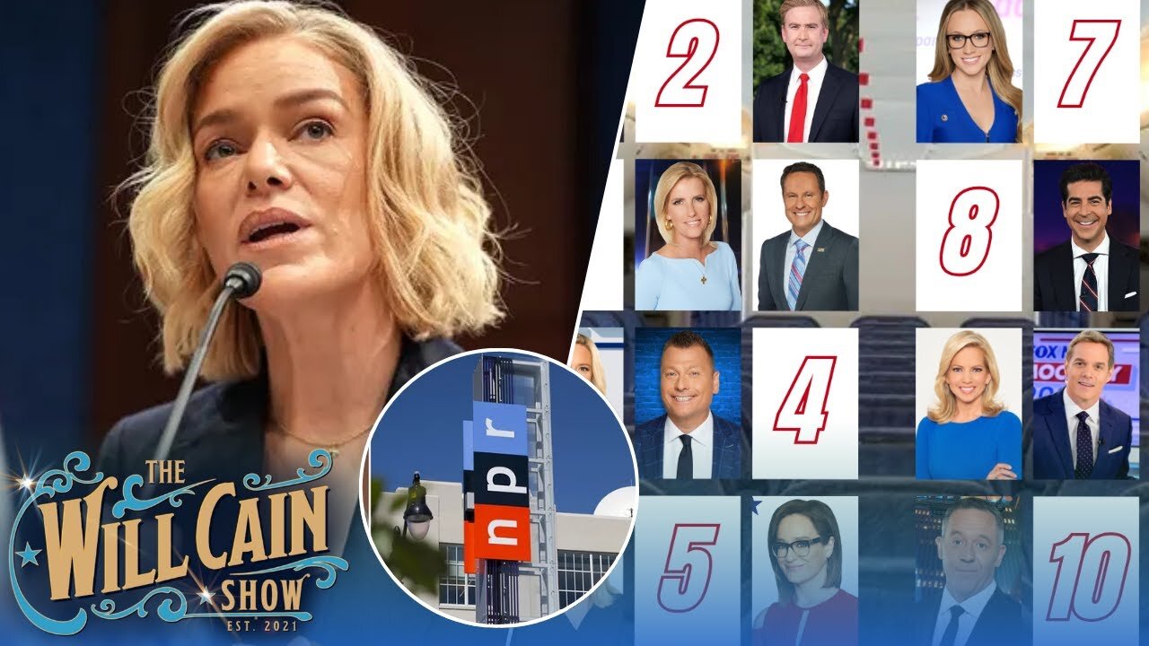 Time to DEFUND biased NPR? Which Fox hosts would you sit with on a flight? | Will Cain Show
