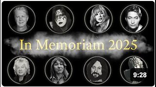 Musicians We've Lost in 2025 - R.I.P