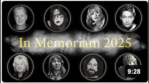 Musicians We've Lost in 2025 - R.I.P