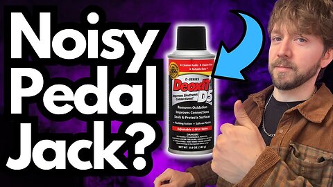 How to Fix A Crackling (Dirty) Jack On A Guitar Pedal