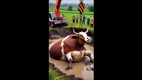 saving cow