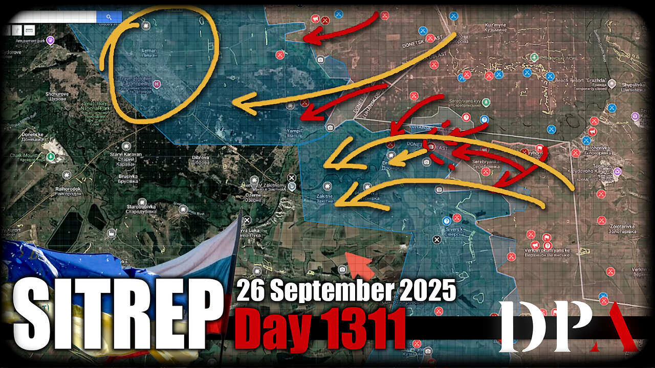 [ Ukraine SITREP ] Frontline collapsed north of Siversk; Eastern lines of Myrnohrad falling...