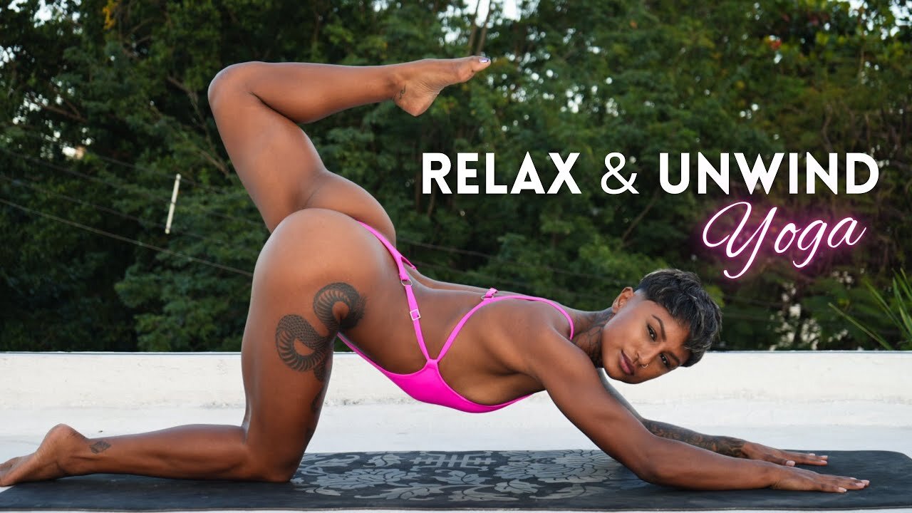 Unwind with a Gentle Stretch Yoga Routine