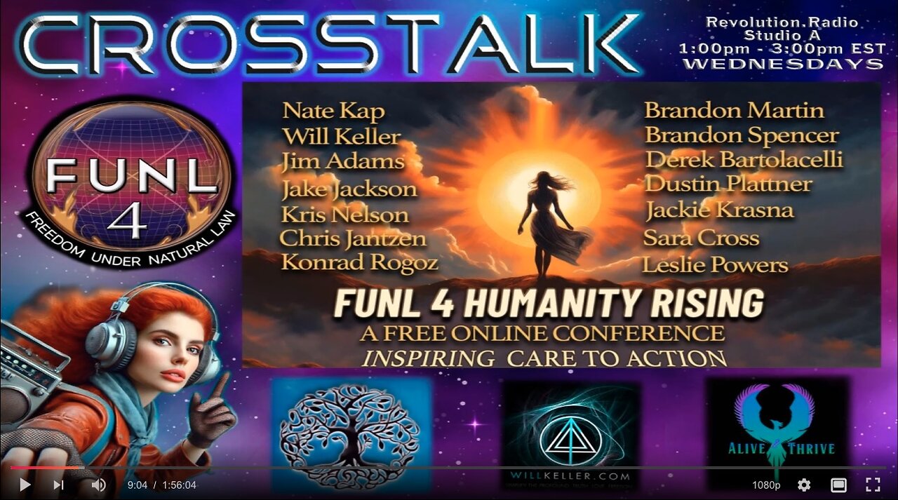 CrossTalk! on Revolution Radio Ep.26 FUNL 4 with Leslie Powers, Chris Jantzen and Will Keller