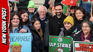 Sanders and Mamdani make surprise stop at Starbucks strike