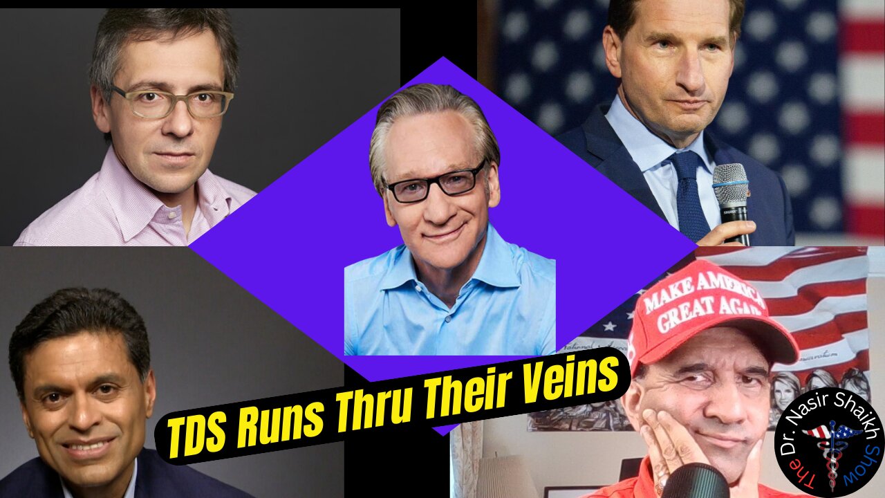 Bill Maher On Realtime: Four Leftist Farts Fume With TDS Over Trump's Presidency