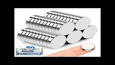 Small Magnets 50 Pack Refrigerator Magnets 15x3mm Rare Earth Magnets Neodymium Magnets Review