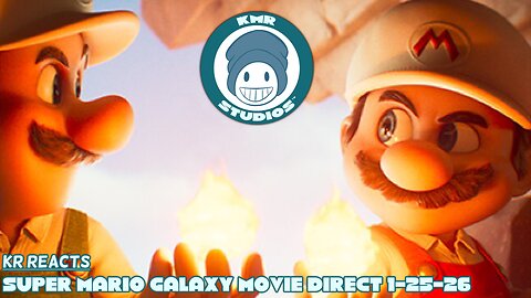 KR Reacts: Super Mario Galaxy Movie Direct 1-25-26