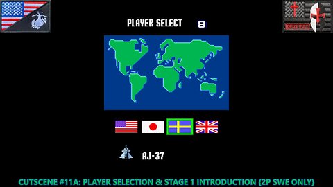 The Cutscene Project: "Aero Fighters" [Khoful/Tee-Bee {2P SWE} (Arcade - 1992) [NA Version]