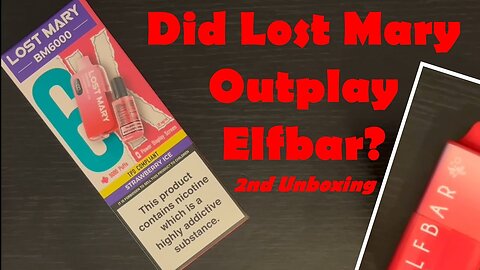 Lost Mary takes on Elfbar with the BM6000! UNBOXING & first look review!