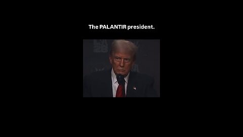 The Palantir President