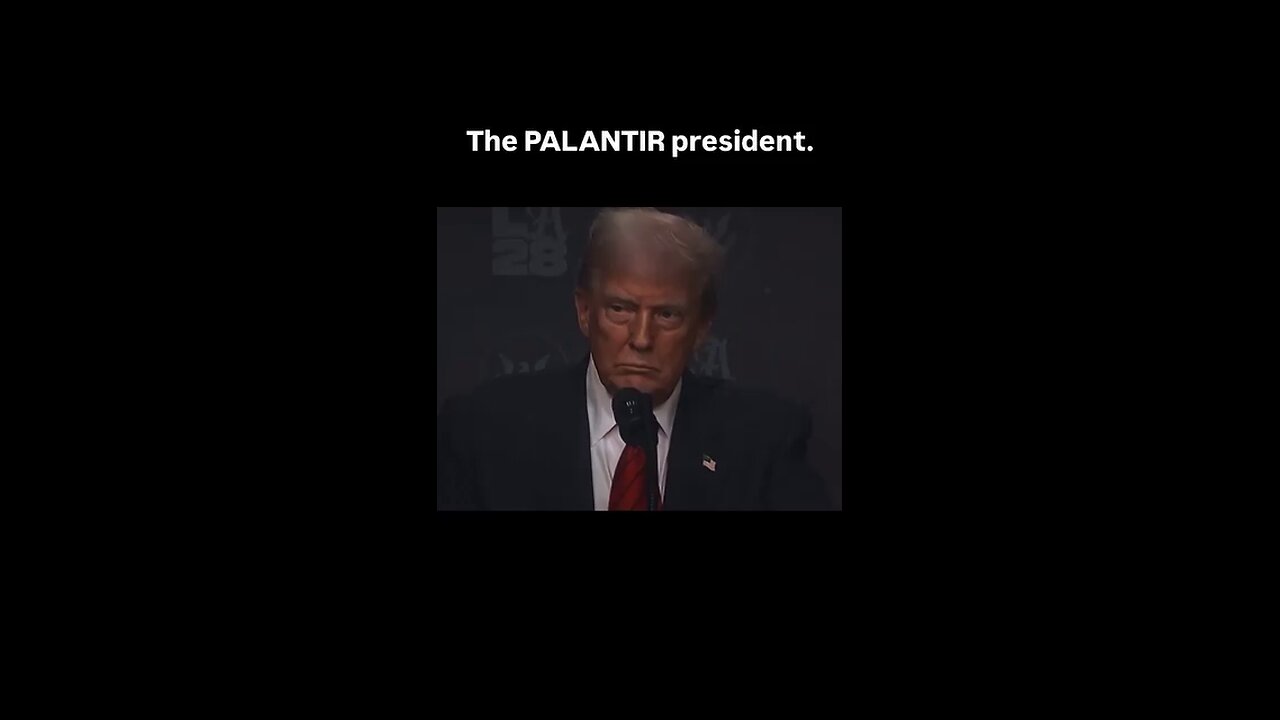 The Palantir President