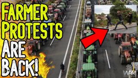 THE FARMER PROTESTS ARE BACK! - Farmers Fight Back As Supply Chain Targeted!