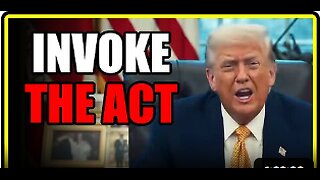 🔴He's actually DOING IT.🔴