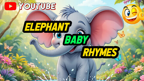 Elephant Baby Rhyme | Fun Kids Jungle Song | Learn Animals for Children”