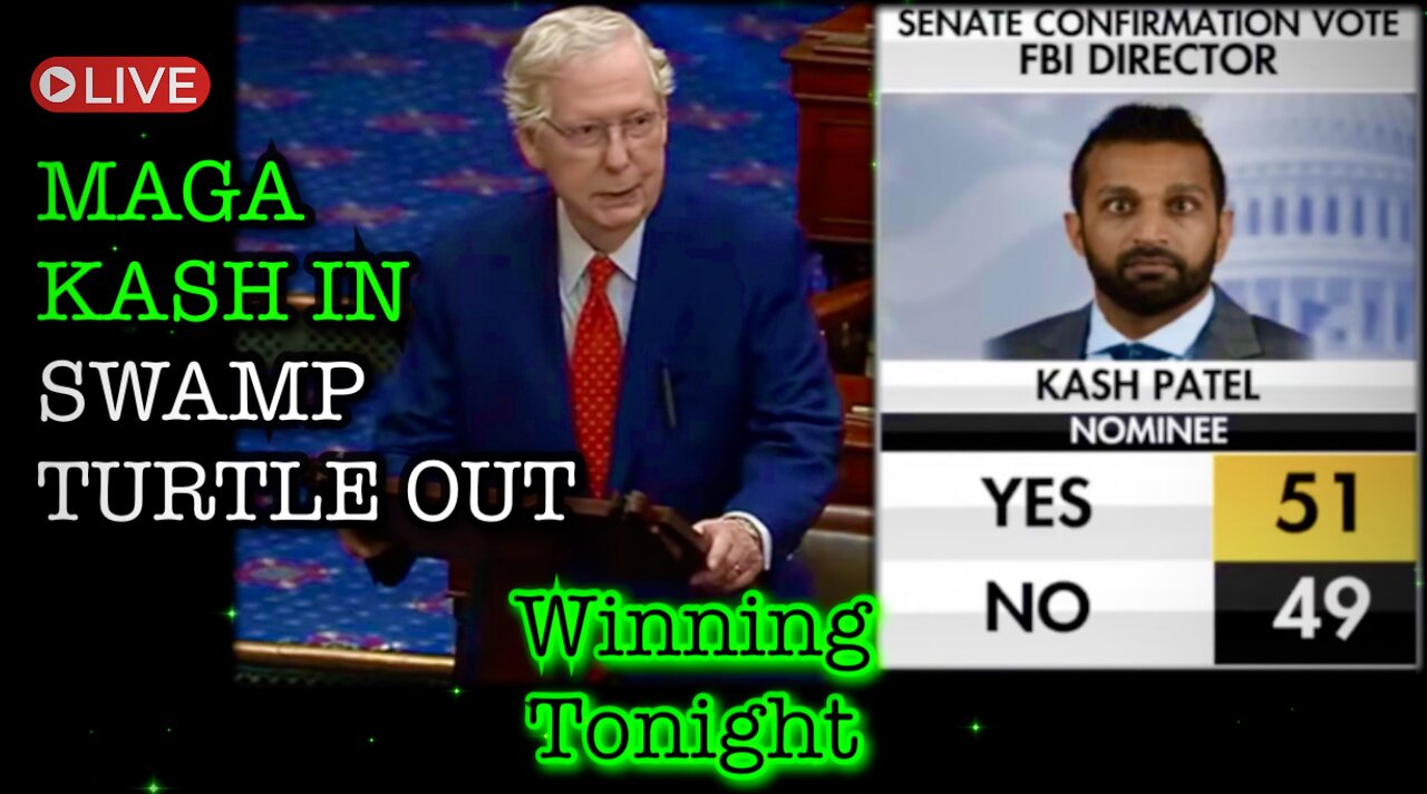 🚨 Winning Tonight (2/20/25) - Top News & Updates, Kash CONFIRMED, Mitch BOLTS, Agenda 2030 Alert 🔥