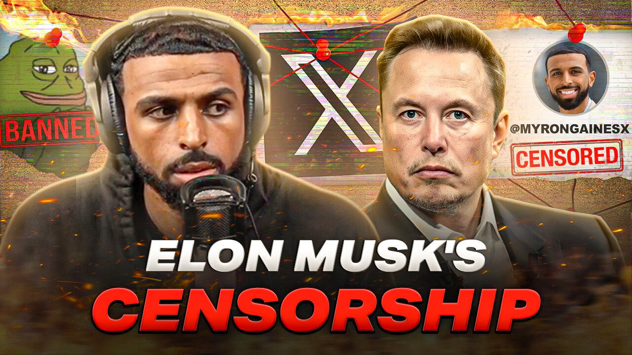 Elon Musk Censors Me, Alex Jones Stays Silent & Tate Runs For PM!