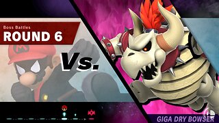 Mr. M (Mario) vs SSBU Boss Battles 9.9 Difficulty Quickie -By SuperCad99
