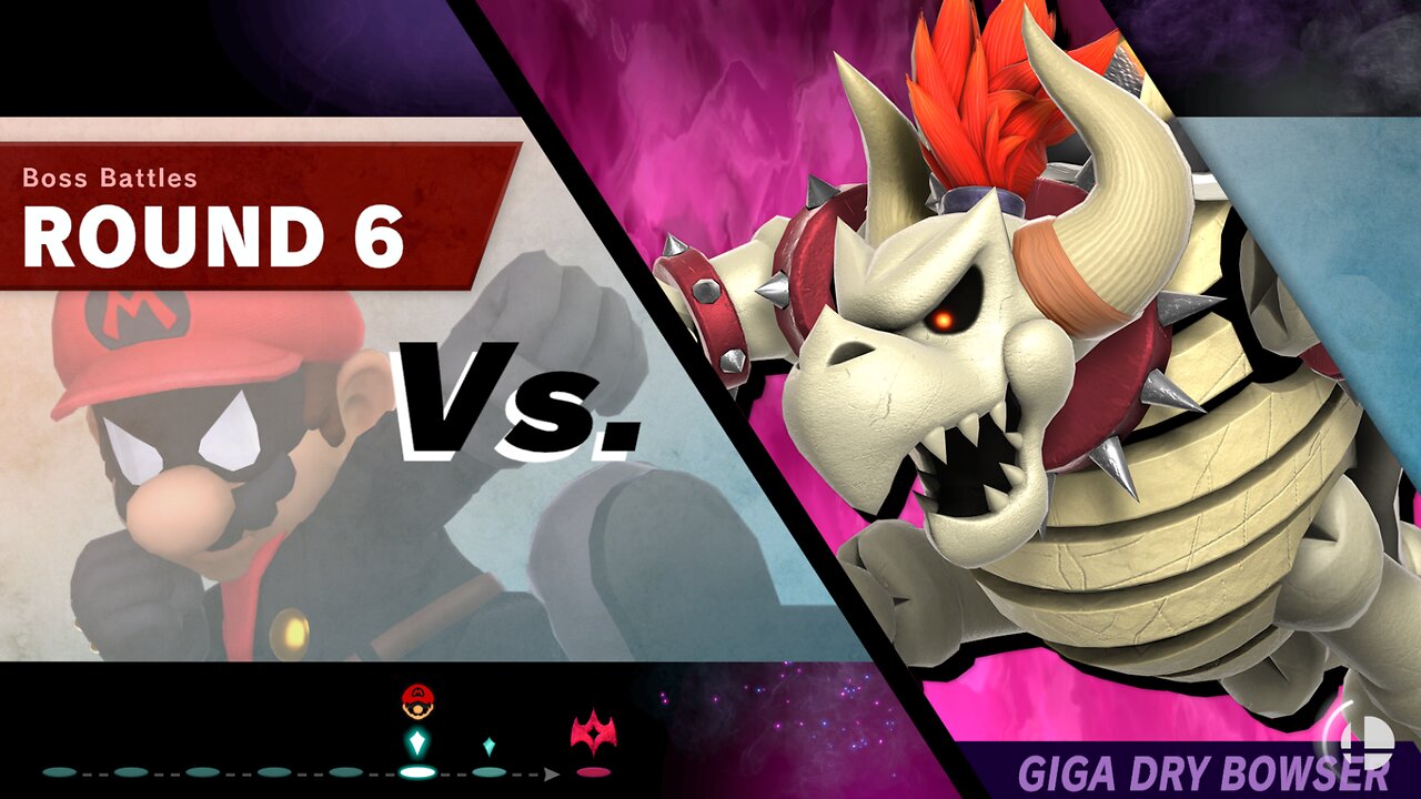 Mr. M (Mario) vs SSBU Boss Battles 9.9 Difficulty Quickie -By SuperCad99