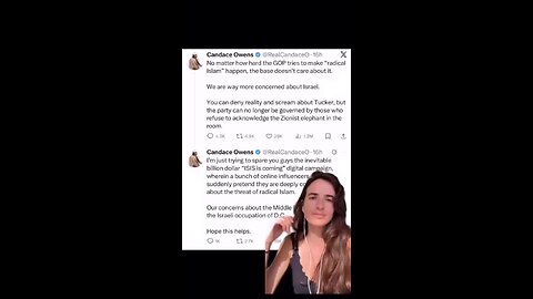 Captioned - How much is Qatar paying to Candace Owens?