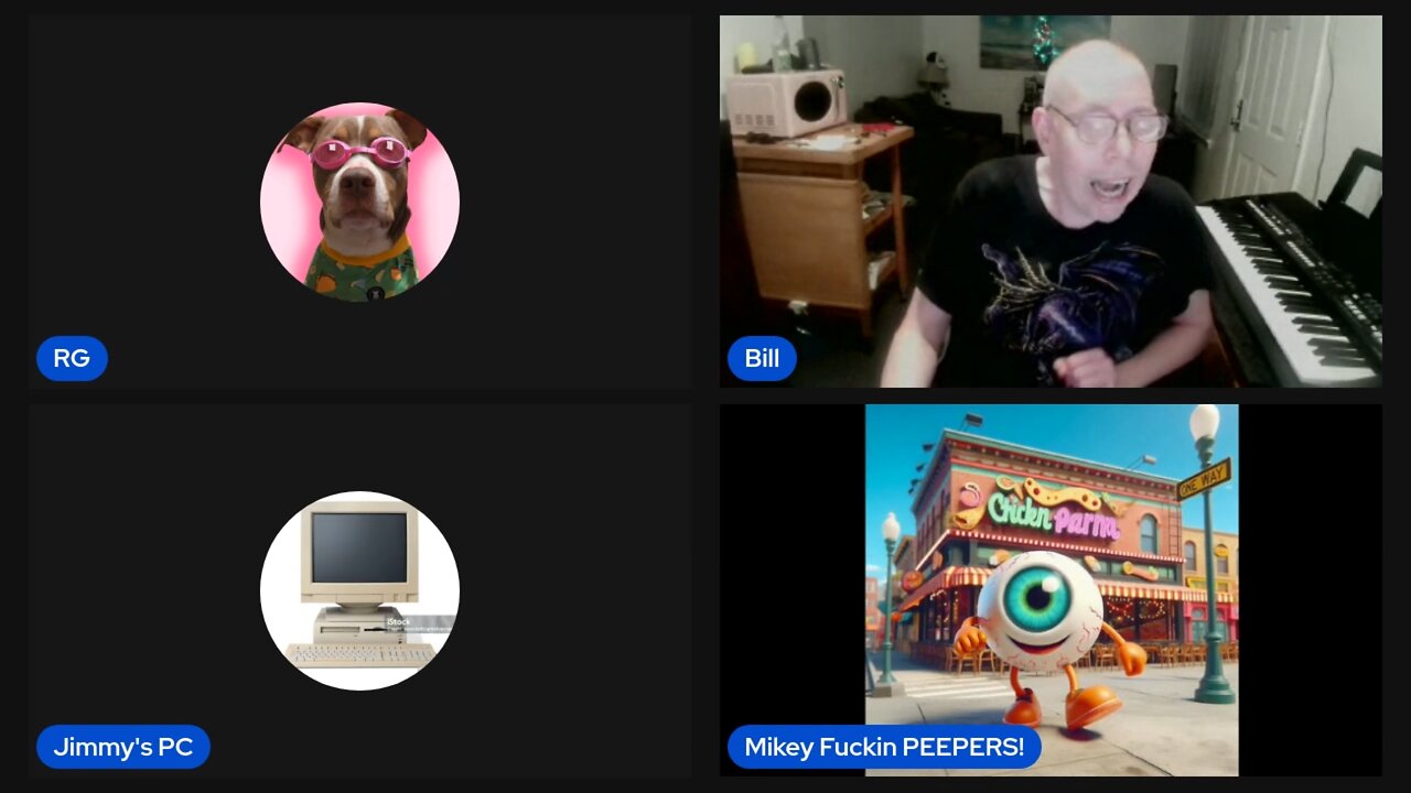 Blindo yells at his missing eye & his PC