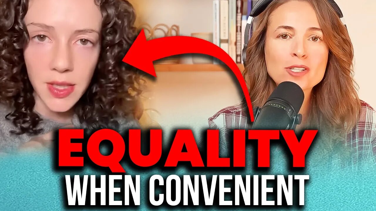 Women Want Equality ONLY When It's CONVENIENT! - Jed TACKLES Man-Hater's "Equal Partnership" Rant