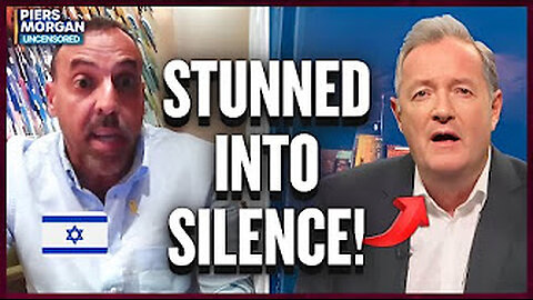 Piers Morgan stunned.