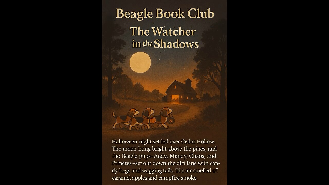 Beagle Book Club Halloween