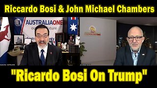 Riccardo Bosi & John Michael Chambers Update Today 09.30.25: "Ricardo Bosi On Trump"