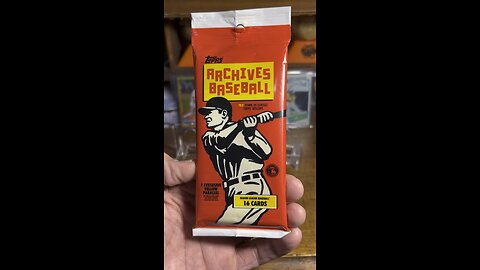 2024 Topps Archive Fat Pack Opening